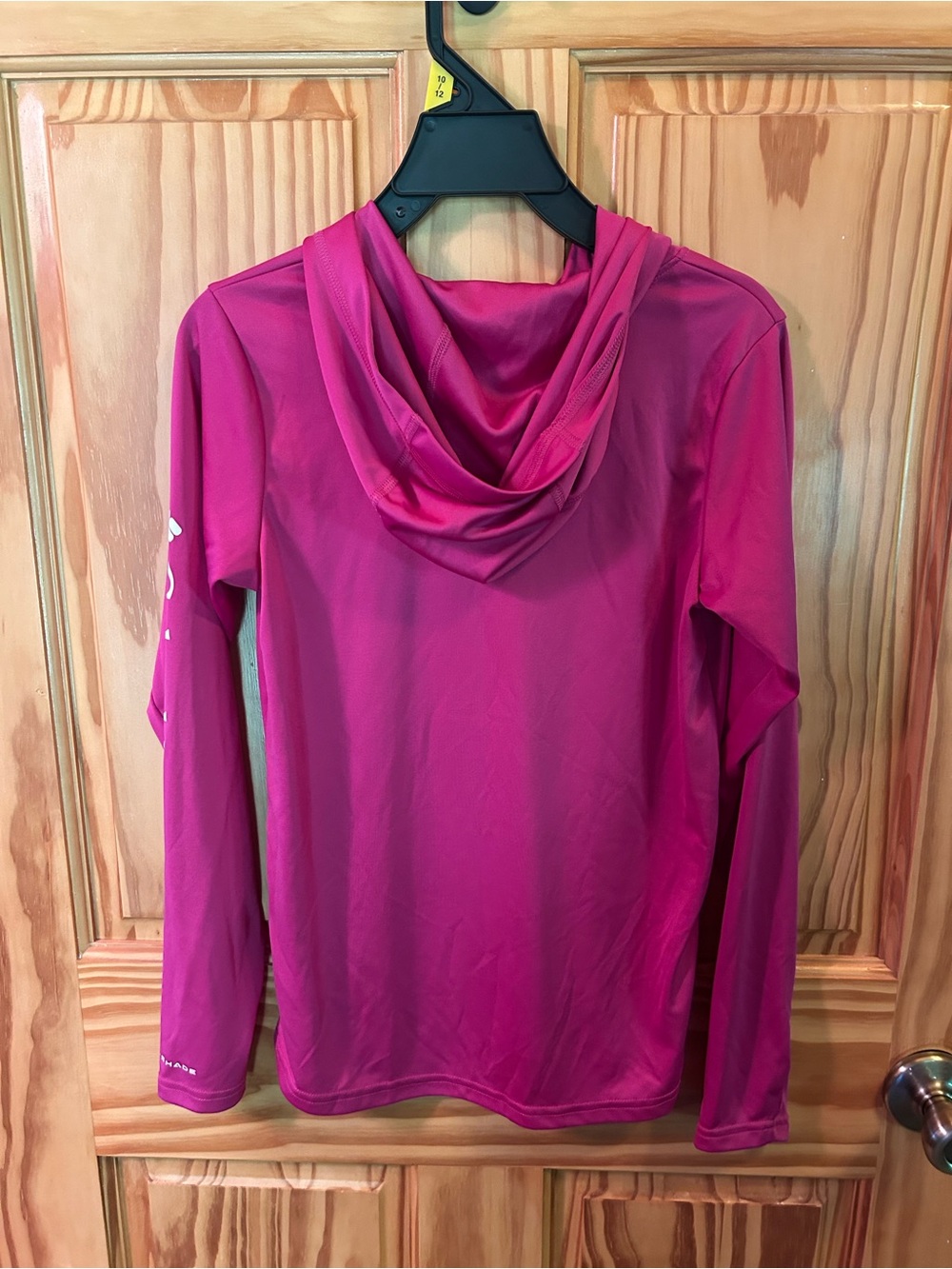 Columbia Kids Hooded Performance Top in Raspberry - Picture 2 of 5